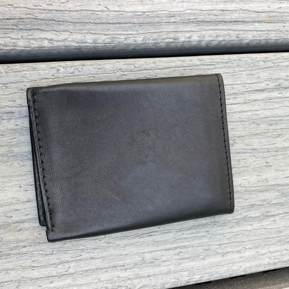 Brand new black leather wallet - Picture 3 of 4